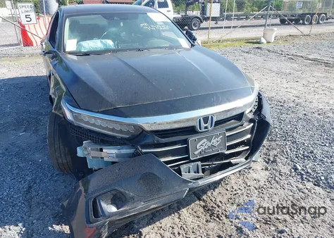 2022 Honda Accord Hybrid Touring from USA, damaged, VIN 1HGCV3F93NA006822